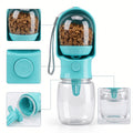 Portable 2-in-1 Water Bottle & Treat Dispenser for Dogs & Cats