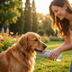 Portable Water Bottle & Bowl for Dogs & Cats